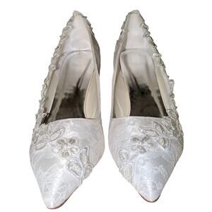 Emily Bridal Wedding Shoes Size 11
